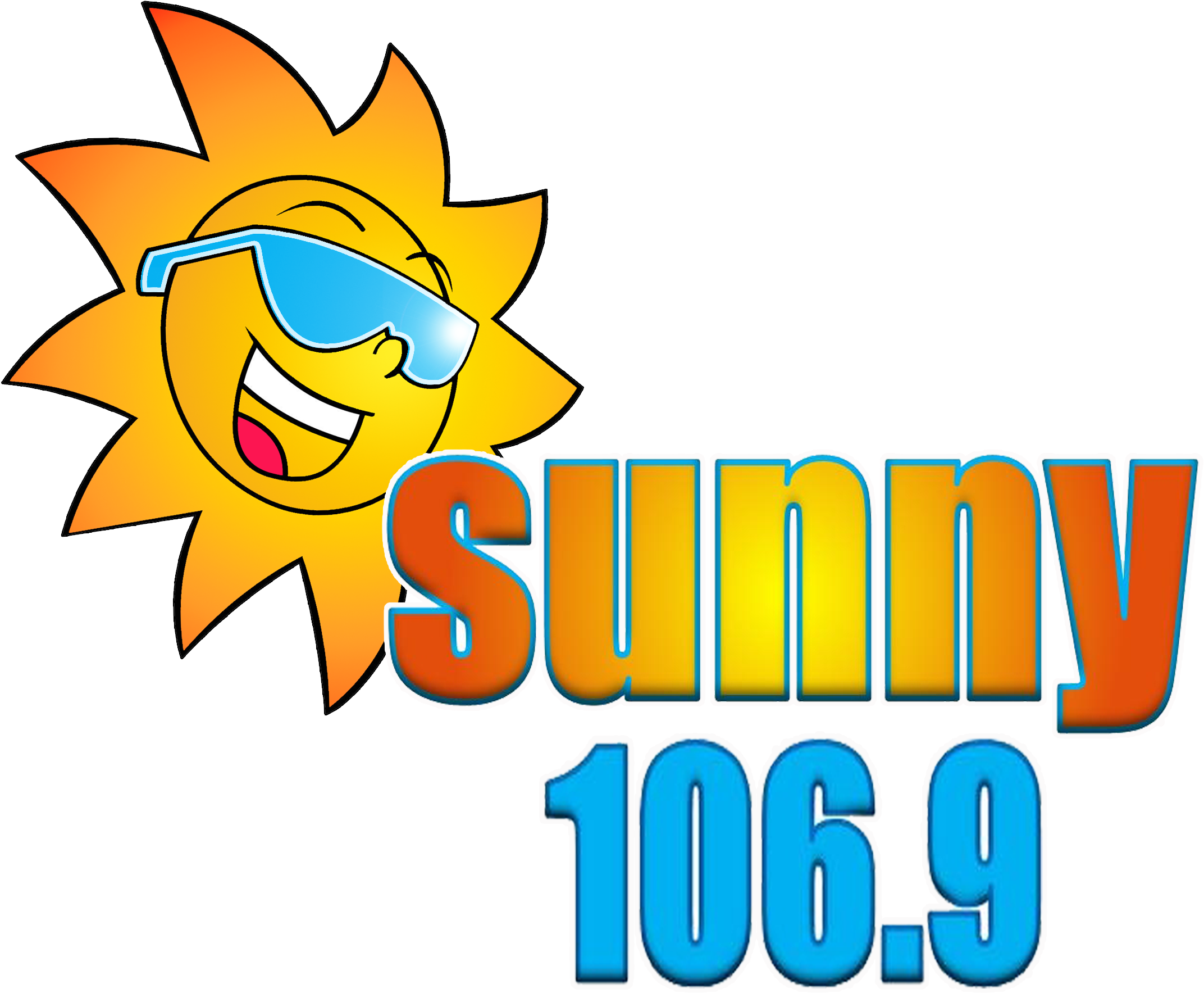 Sunny 106 - - Cartoon Clipart (2608x2144), Png Download