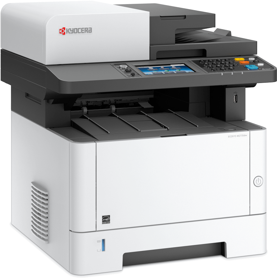 Mono Printer Transparent Png - Kyocera 2540 Clipart (1000x1000), Png Download