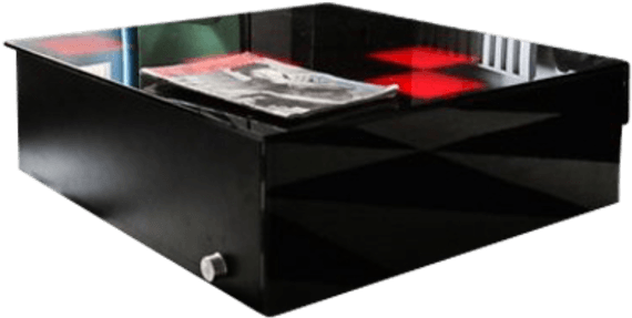 Vintage Ligthing Coffee Table By Daft Punk For Habitat - Coffee Table Clipart (600x600), Png Download