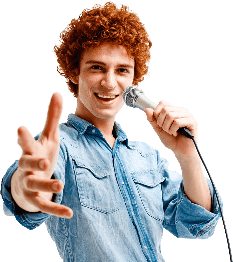 Karaoke Singer Png - Караоке Тонколона С Безжичен Микрофон Clipart (920x1100), Png Download