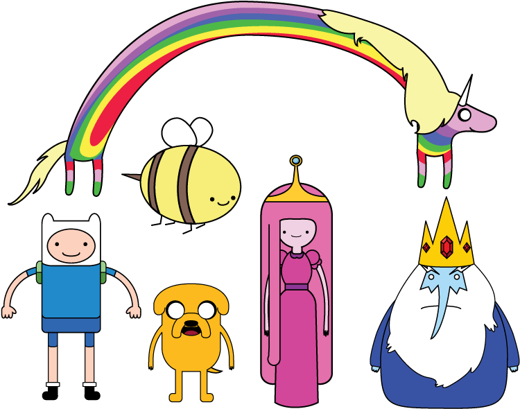 Adventure Time Transparent Background - Adventure Time No Background Clipart (792x612), Png Download