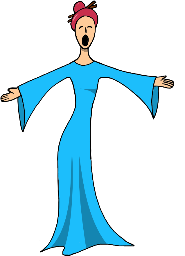 Female Singers Images Clipart (745x900), Png Download