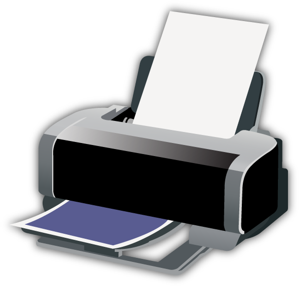 Printer Png Image - Logo Printer Png Clipart (1000x776), Png Download