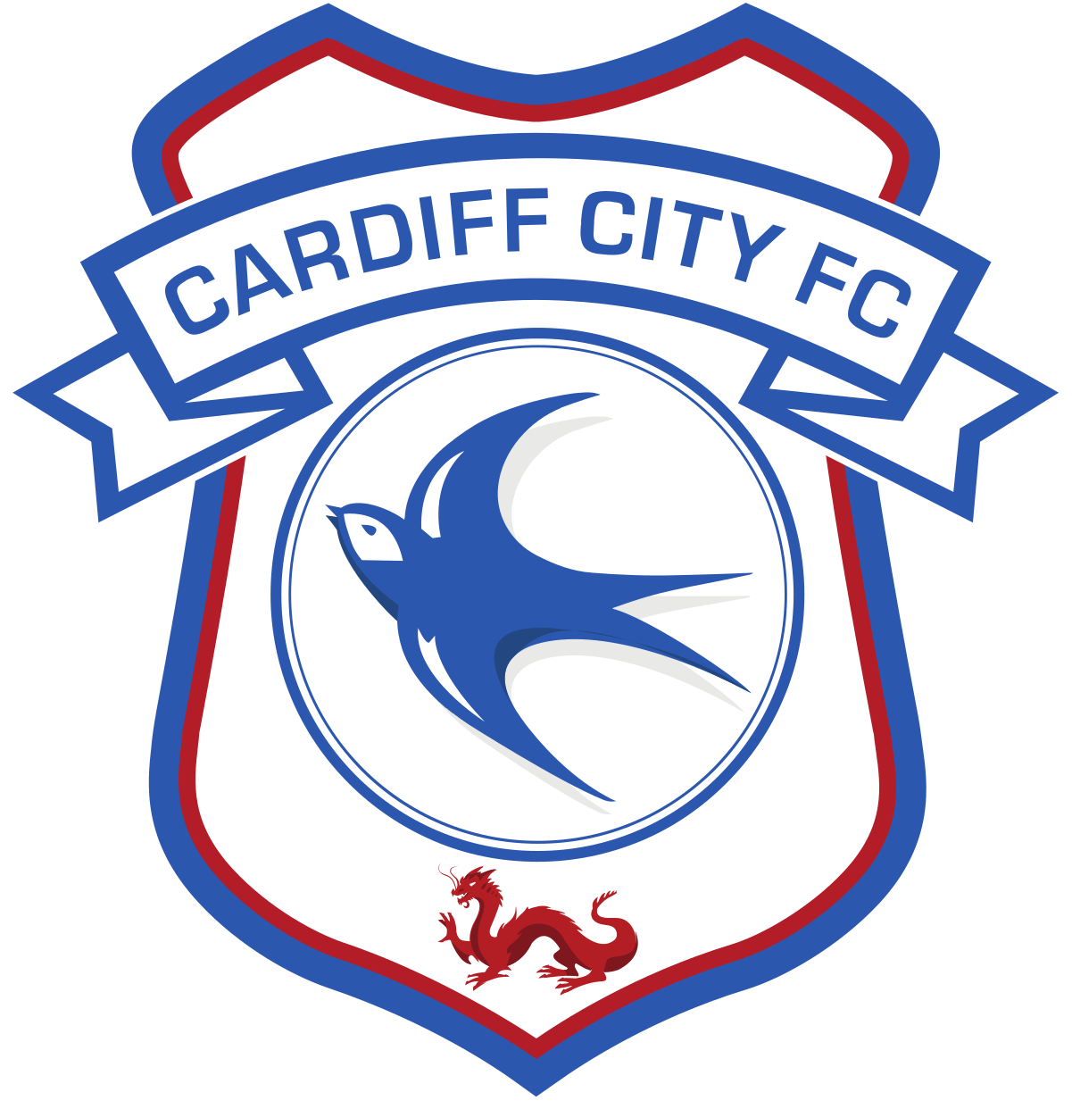 Cardiff City Logo Png Clipart (1200x1250), Png Download