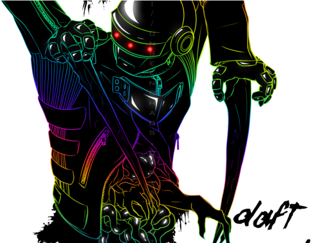 Daft Punk Clipart Dead - Dead Space Daft Punk - Png Download (640x480), Png Download