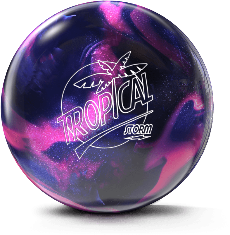 Pink/purple Tropical Png - Storm Tropical Bowling Ball No Background Clipart (900x900), Png Download