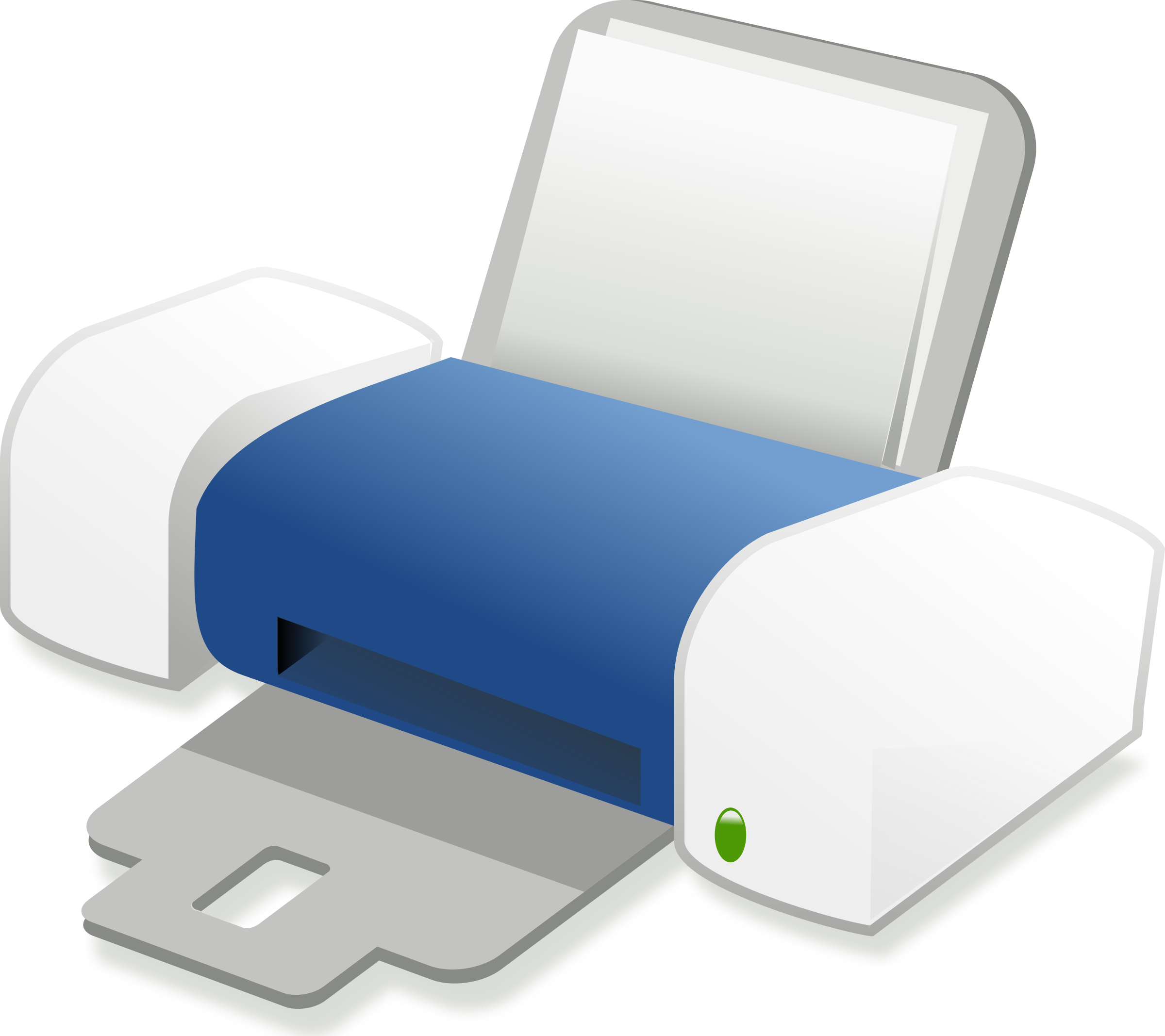 Computer Printer Png Photo - Printer Clipart Png Transparent Png (2400x2135), Png Download
