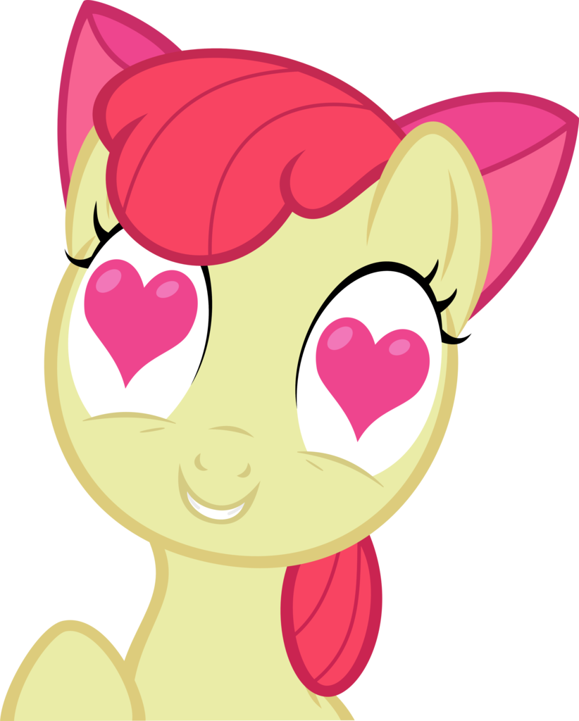 Comments - My Little Pony Heart Eyes Clipart (822x1024), Png Download