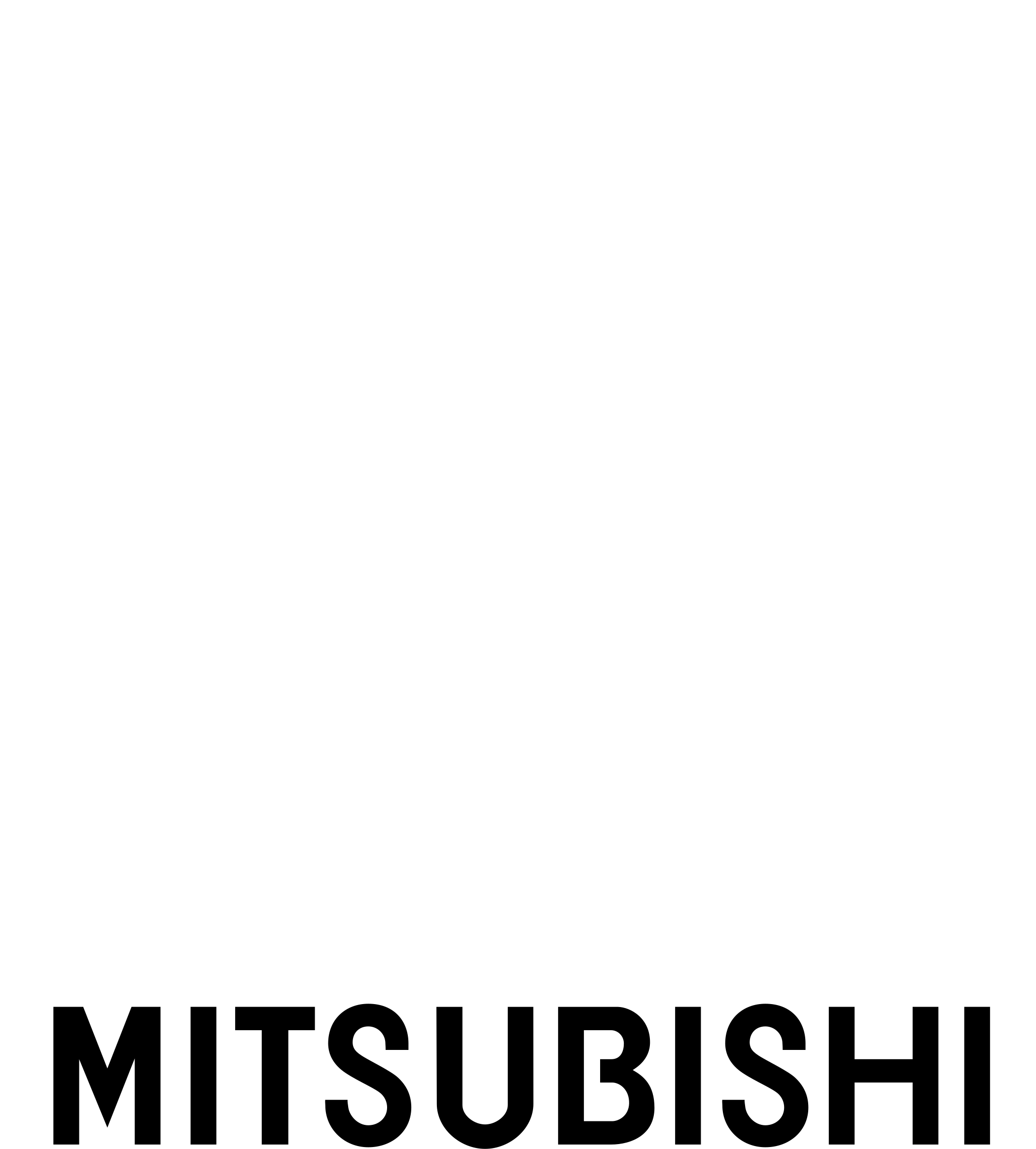 Mitsubishi Logo Black And White Mitsubishi Clipart Large Size Png Image Pikpng