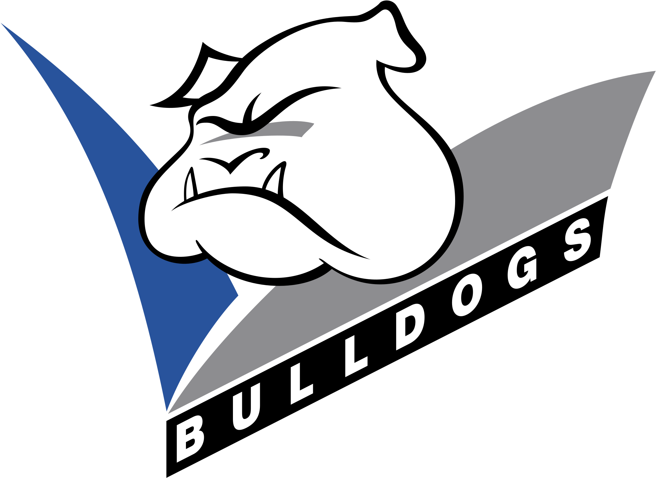 Mitsubishi Electric Bulldogs Logo Png Transparent - Bulldogs Nrl Logo Clipart (2400x2400), Png Download