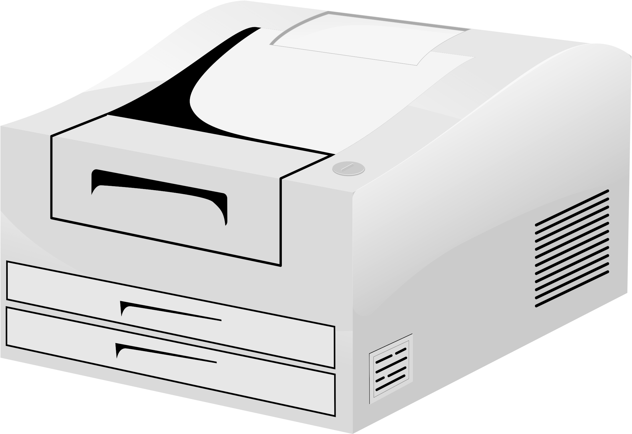This Free Icons Png Design Of Laser Printer Ln Clipart (2400x1697), Png Download
