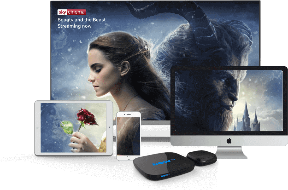 Ways To Watch Sky Cinema - Beauty And The Beast Fanart Tv Clipart (1416x826), Png Download