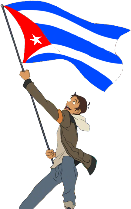 Holy Quiznak Cuban, My Credit, Fandoms, Coloring, Flag, - Voltron Legendary Defender Lance Cuban Clipart (500x696), Png Download