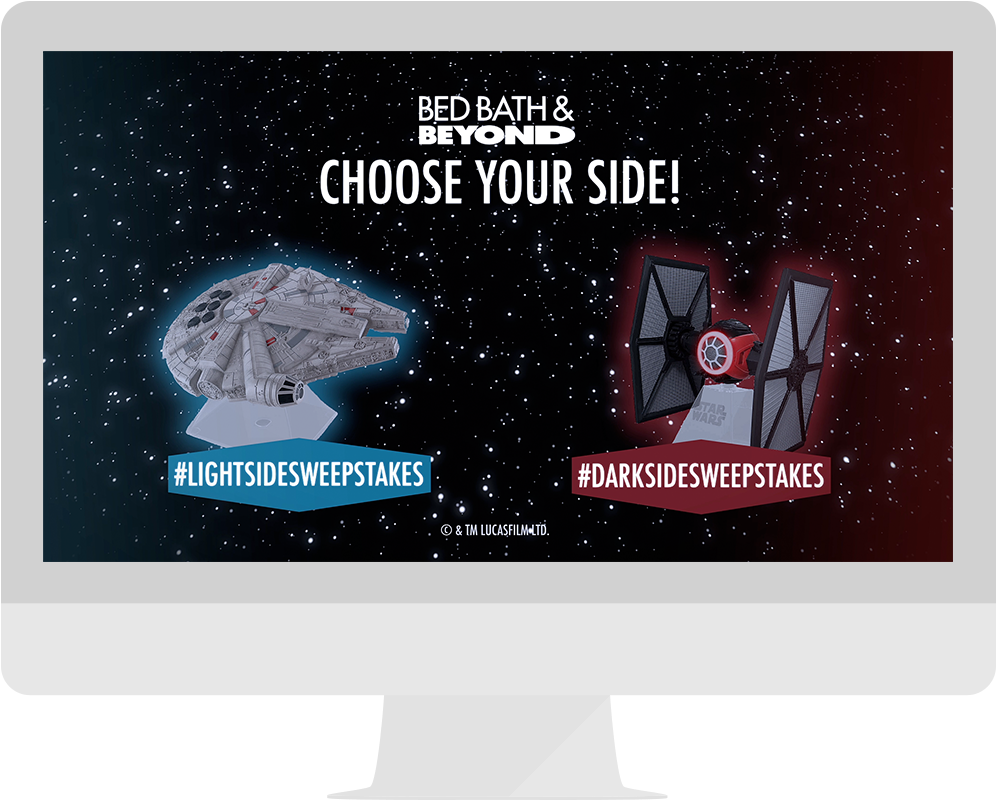 Star Wars @ Bed Bath & Beyond - Poster Clipart (1000x841), Png Download
