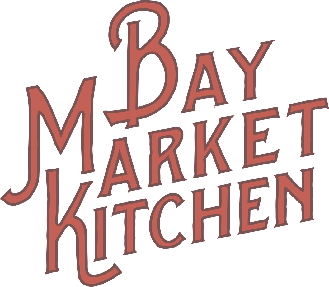 Sunset Park Urban Food Square - Bay Market Kitchen Logo Clipart (1057x923), Png Download