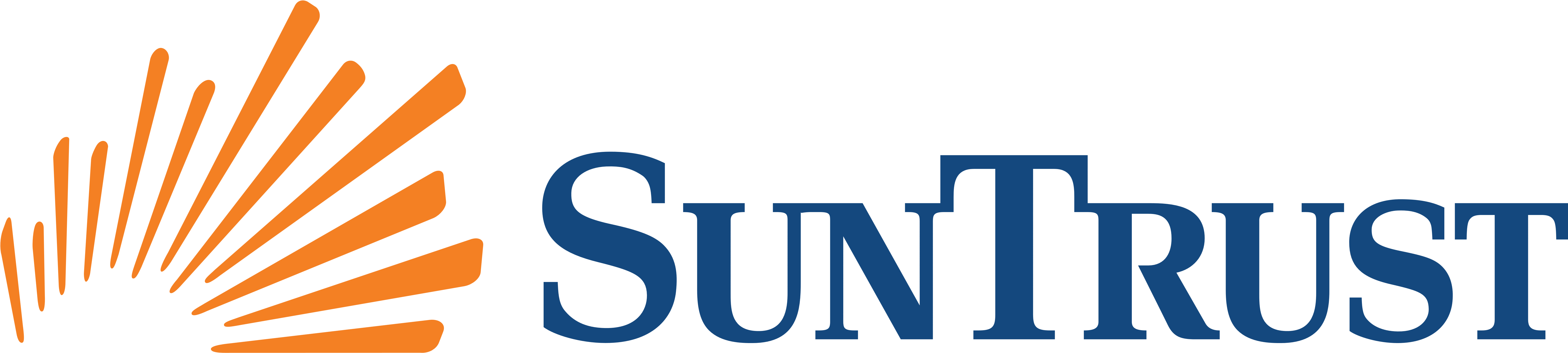 Suntrust Bank &ndash Logos Download - Suntrust Bank Logo Png Clipart (6656x2269), Png Download