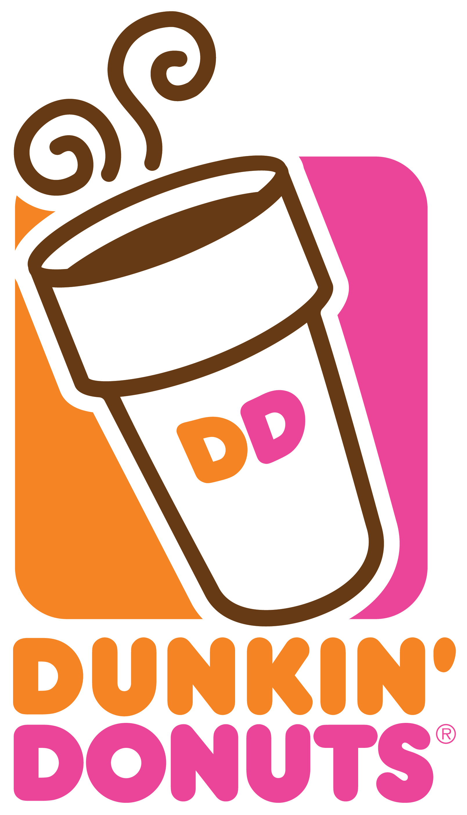 Dunkin Donuts Png Logo - Dunkin Donuts Logo Transparent Clipart (2400x3300), Png Download