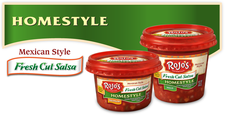 Hs-homestyle - Rojo's Salsa Clipart (856x449), Png Download