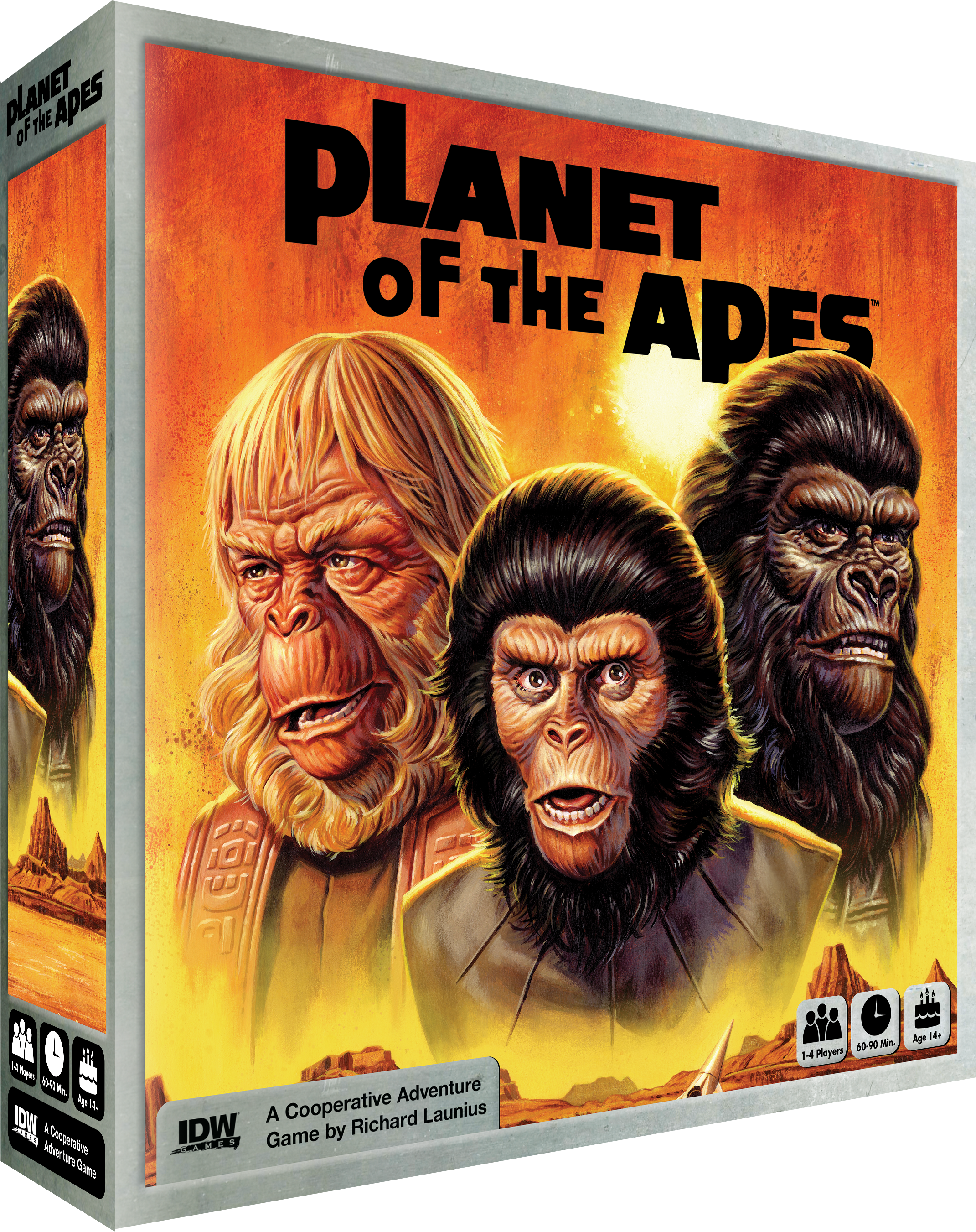 Idw Games - Planet Of The Apes Idw Clipart (3000x3000), Png Download