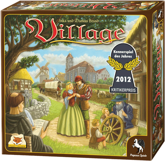 Village Board Game - Descendance Clipart (600x581), Png Download