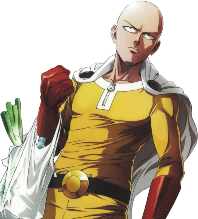 4 - One Punch Man Saitama Png Clipart (700x750), Png Download