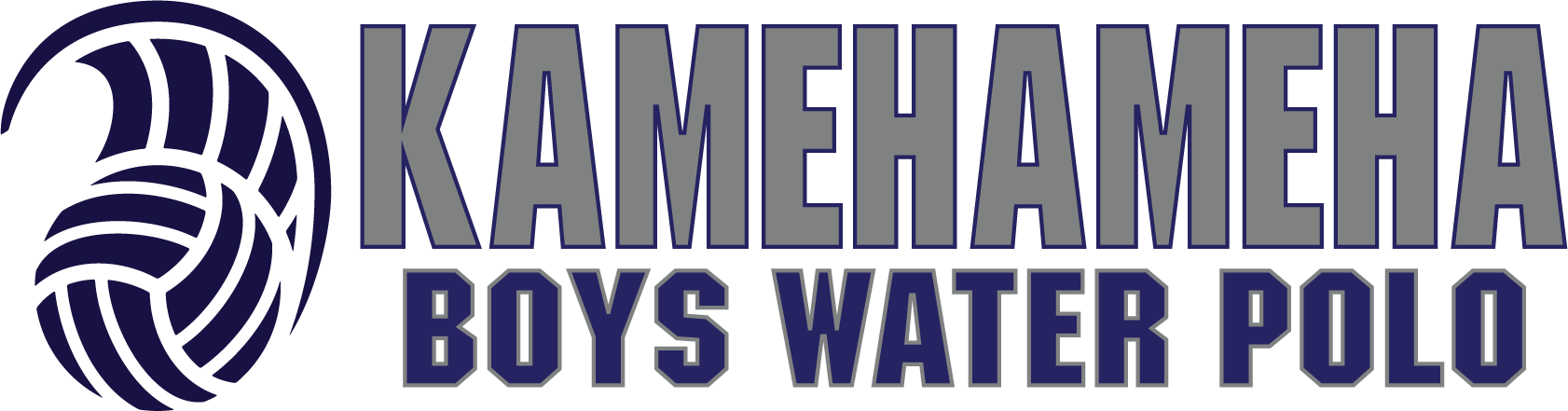 Kamehameha Boys Water Polo - Mfilter Clipart (1682x441), Png Download