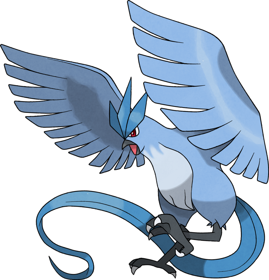 Articuno Png Clipart (876x912), Png Download