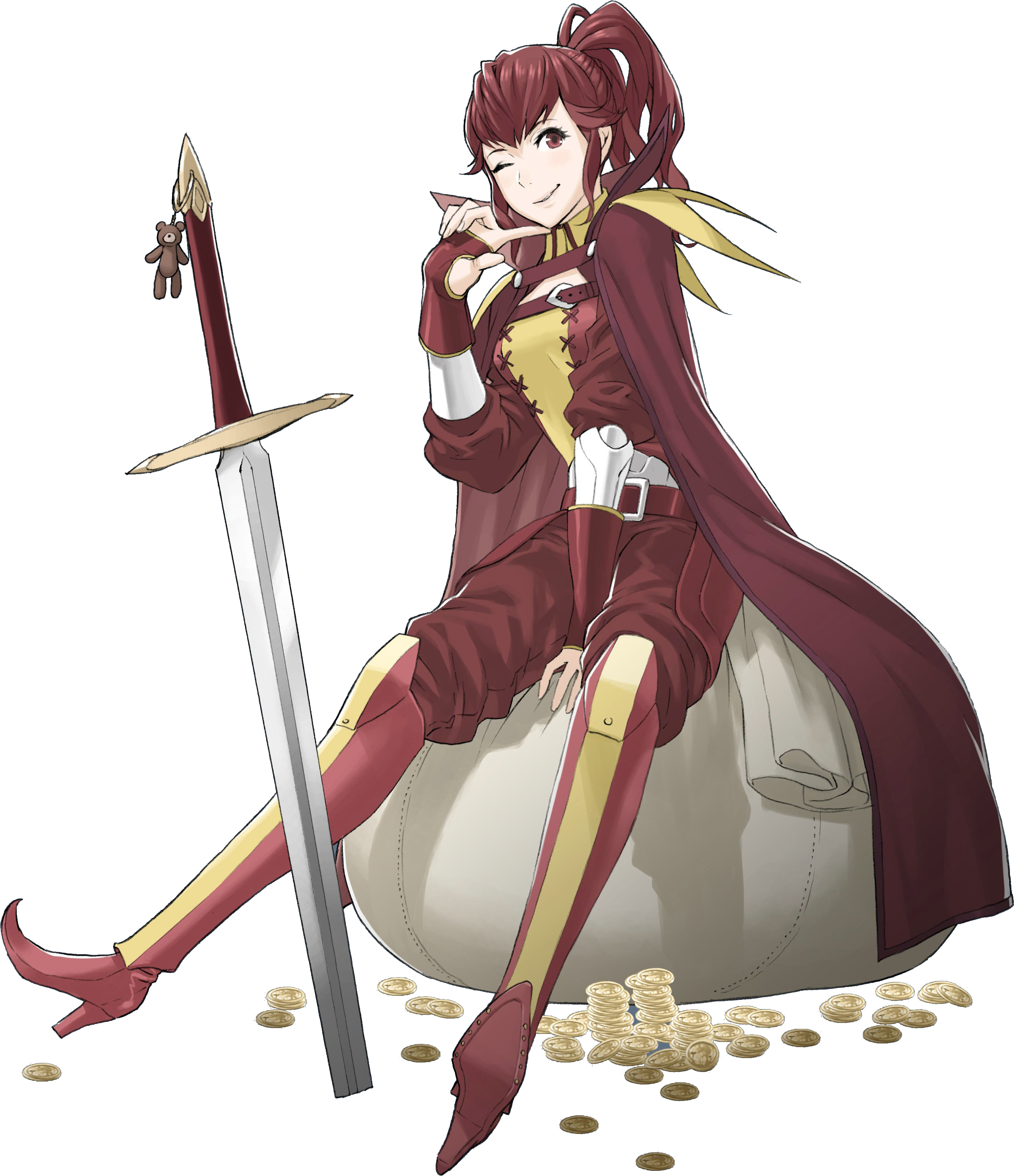 Awakening Is Only On The 3ds As Far As I Know, As - Fire Emblem Heroes Anna Clipart (2828x3345), Png Download