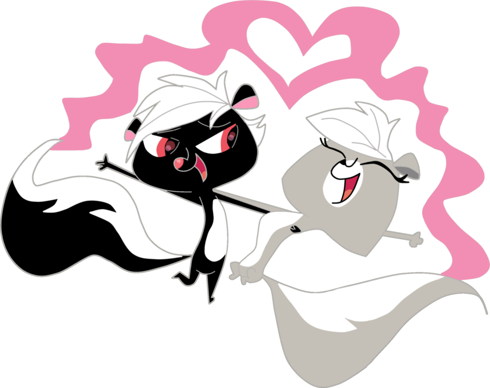 Skunk From Skunk Fu And Pepper Clark From Lps Clipart (1004x795), Png Download
