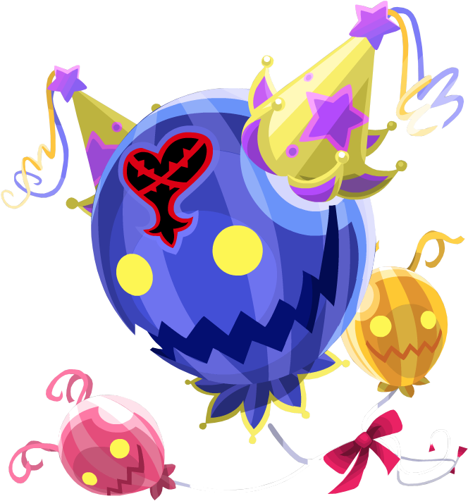 The Moogle Of Glory Event Is Back Equip The Mog Keyblade - Kingdom Hearts Balloon Heartless Clipart (739x784), Png Download