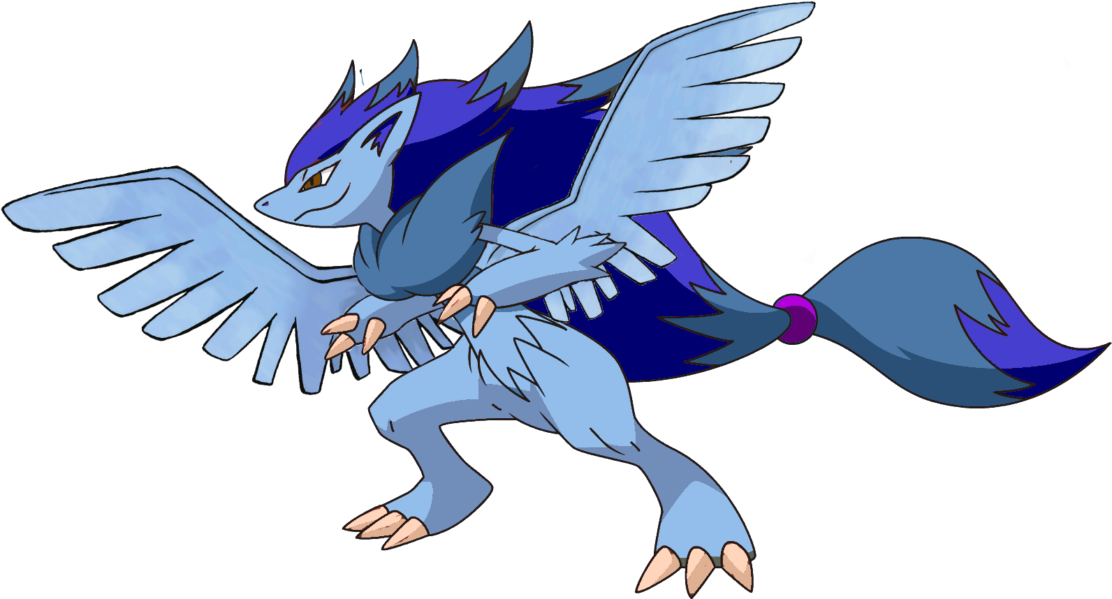Pokemon Zoroark Clipart (1672x908), Png Download