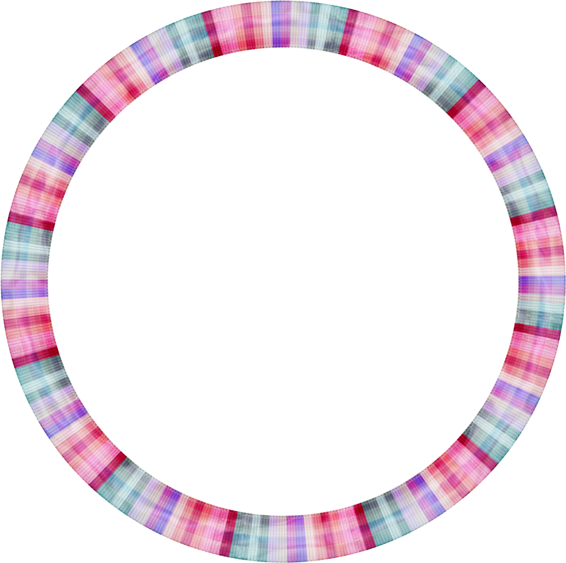 I Also Tried Different Ribbons To See What The Effect - Circle Clipart (1181x1181), Png Download
