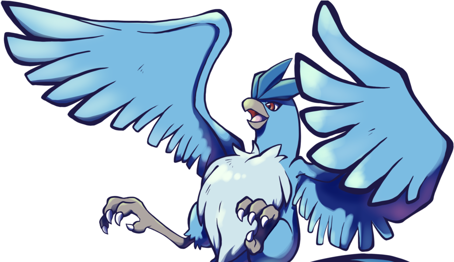 Articuno Render Clipart (1024x538), Png Download