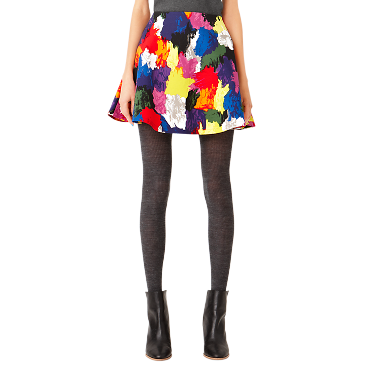 Perfect Circle Mini Skirt In Color Splash - Tights Clipart (742x742), Png Download