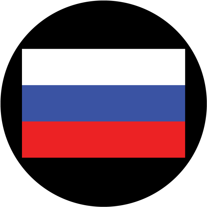 Flag Of Russia , Png Download - Circle Clipart (669x669), Png Download