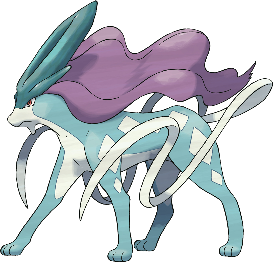 Suicune, A Legendary Pokemon - Pokemon Suicune Clipart (600x600), Png Download