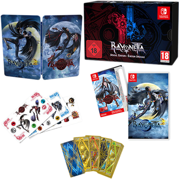 Bayonetta Edition Spéciale Switch Clipart (700x700), Png Download