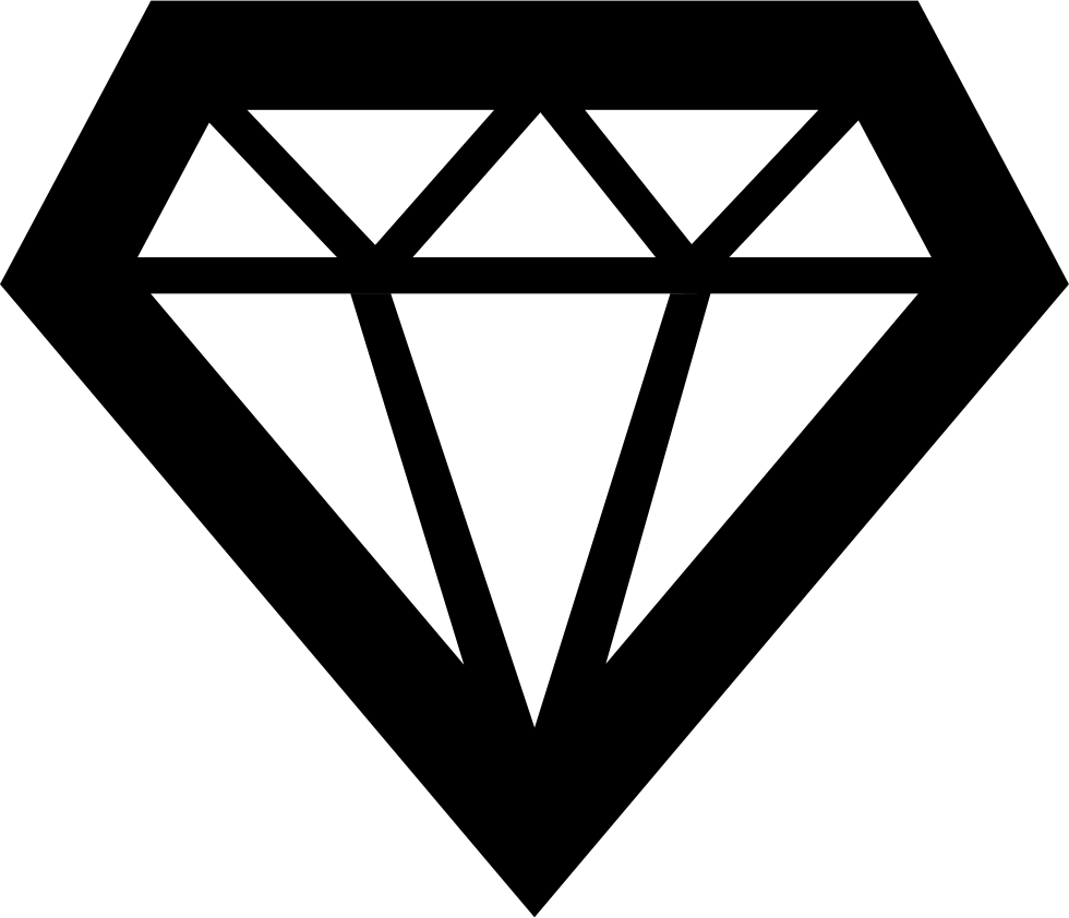 Png File Svg - Diamond Icon Clipart (980x842), Png Download