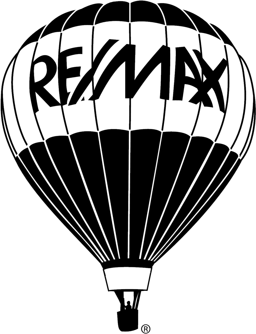 Re/max Balloon - Remax Balloon Black En Png Clipart (877x1127), Png Download