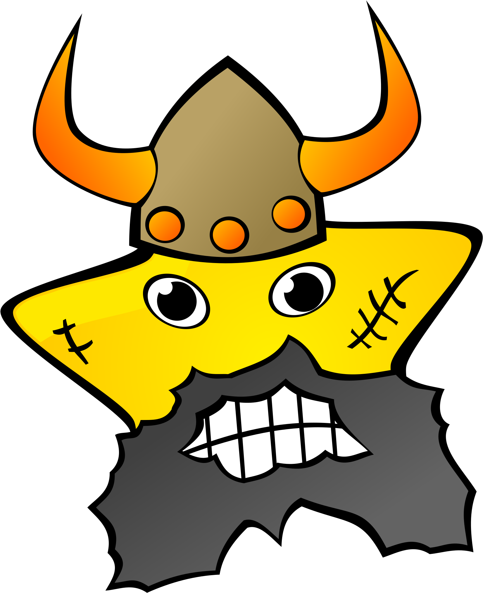 The Starry Night Drawing Art Download - Clip Art - Png Download (750x750), Png Download