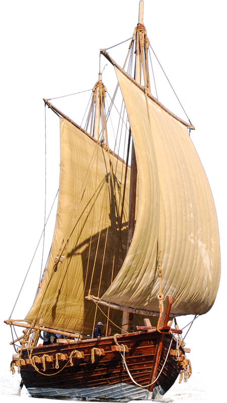 Front-jewel - Full Rigged Pinnace Clipart (451x799), Png Download