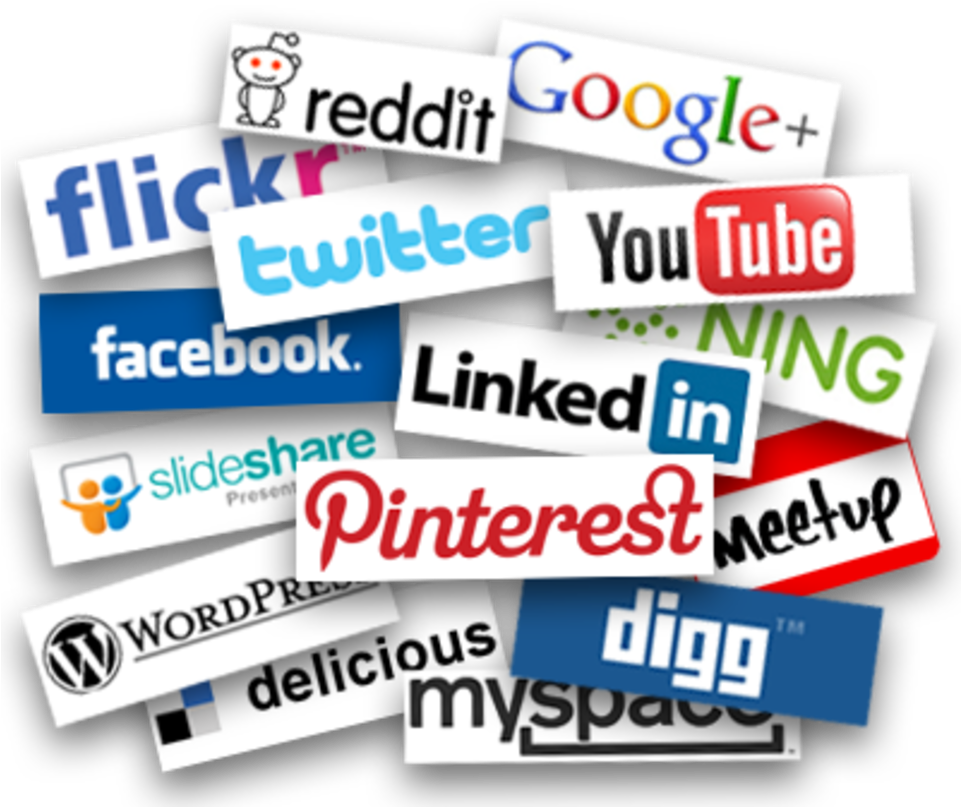 Social Media Marketing - Positive Side Of Media Clipart (960x816), Png Download