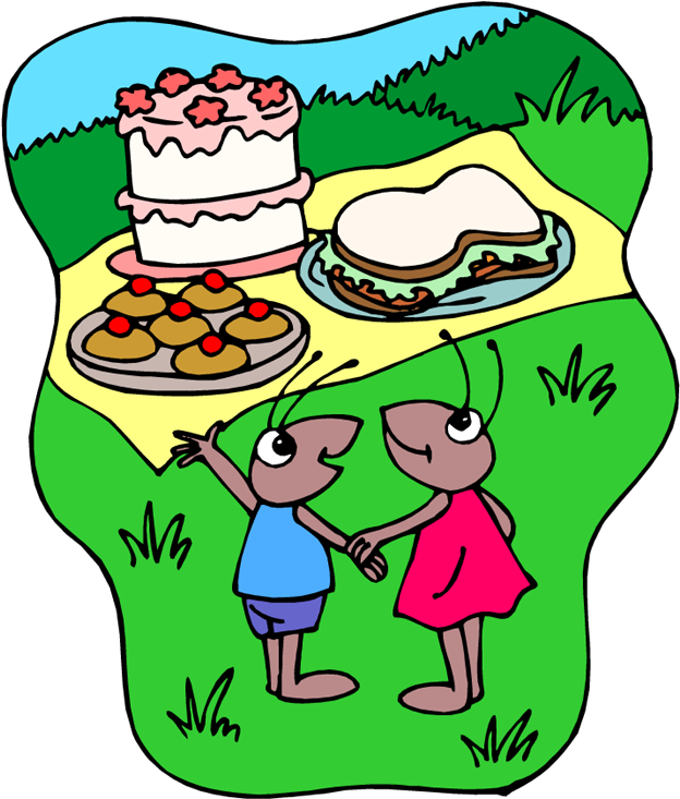 Church Picnic Clipart Free Images - Spontaneous Clipart - Png Download (654x750), Png Download