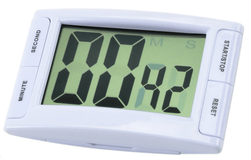 Jumbo Readout Digital Timer - Digital Clock Clipart (851x851), Png Download
