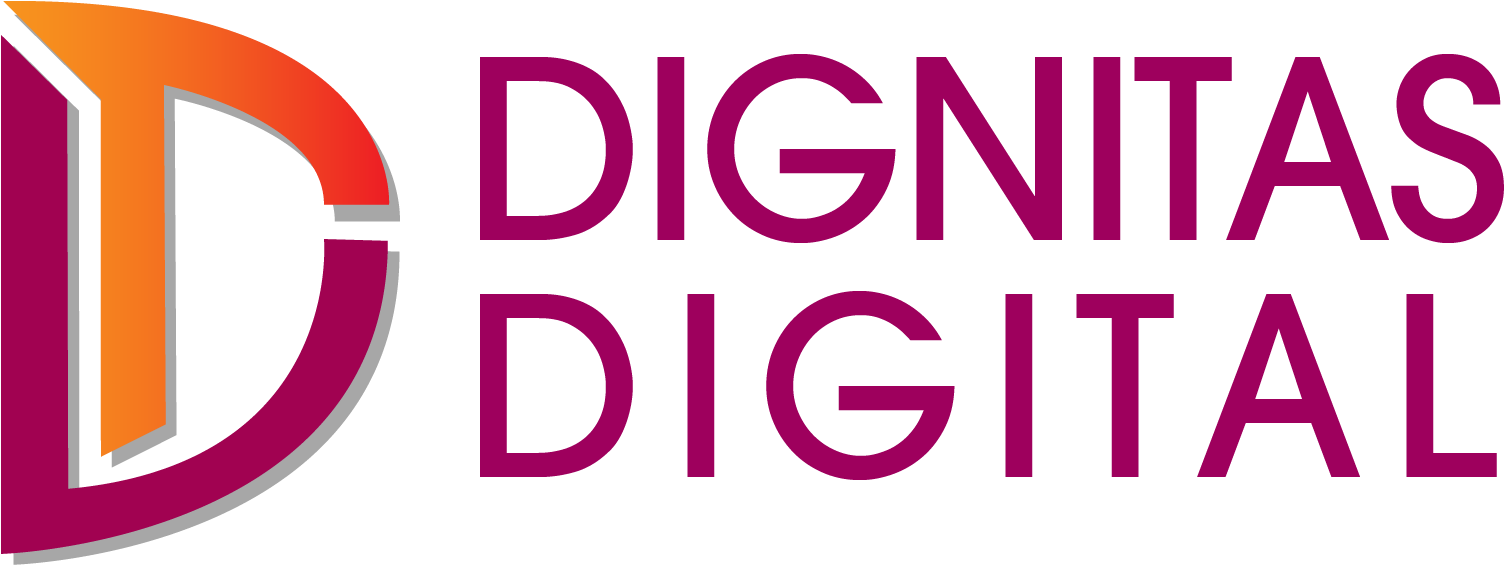 Digital Marketing Agency - Dignitas Digital Clipart (1567x564), Png Download