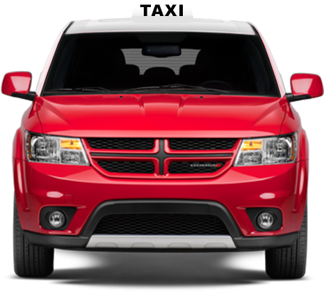 White Taxi Png - Red Taxi Png Clipart (900x520), Png Download