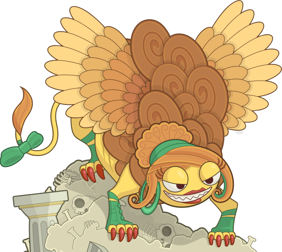 Sphinx - Poptropica Sphinx Clipart (1200x1075), Png Download