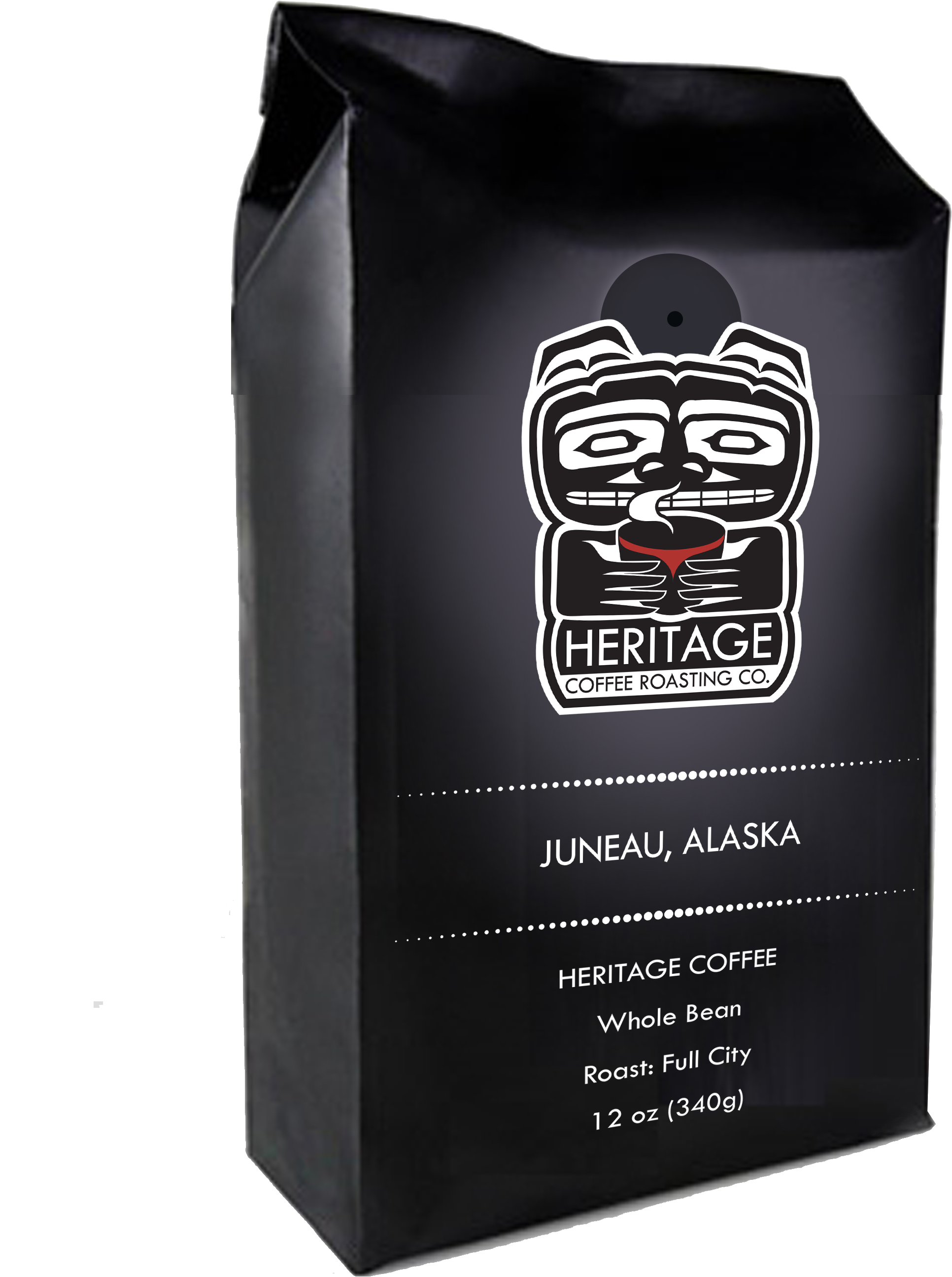 Aurora Borealis Blend - Black Bag Coffee Clipart (2357x3138), Png Download