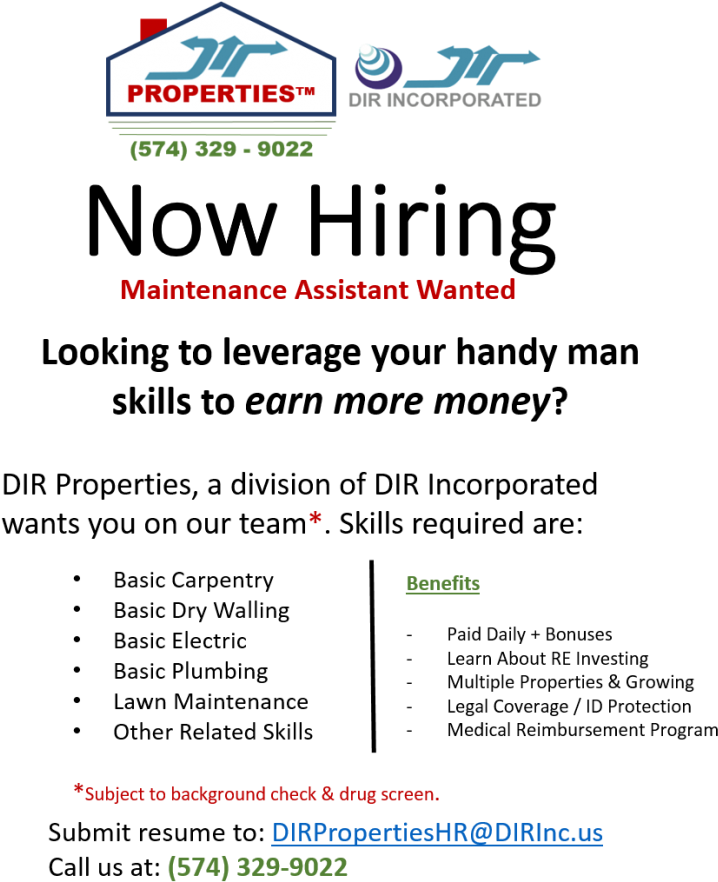 Dir Properties Now Hiring - Parallel Clipart (768x934), Png Download