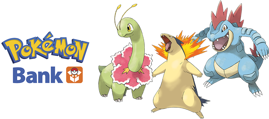 Pokemon Bank's Distribution Of The 3 Johto Starters - Pokemon Johto League Match Clipart (940x400), Png Download